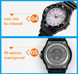 Skmei Children Watch Fashion Casual Watches Quartz Wristwatches Waterproof Jelly Kids Clock boys Hours girls Students Wristwatch