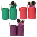 High Quality Newest Pro 13 PCS Powder Blush Makeup Brush Cosmetic Brushes Set Kit + Cup Holder Case