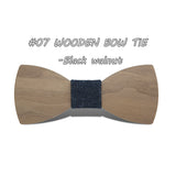 Gravata Borboleta Adult Wood Bow Ties Hardwood Handmade Personality Accessory Ties For Men Butterfly Gravata Wooden Bow tie