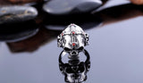 Beier new store 316L Stainless Steel ring top quality Hot sale men Punk Skull Ring Skeleton Style fashion jewelry