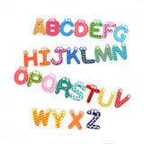 Kids Educational Toy Wood Letters Alphabet Learning Fridge Magnet A-Z-26pcs
