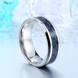 Trendy Jewelry For Men 316L Stainless Steel Fashion Man's Ring Titanium Steel Unique High Quality Wedding Band