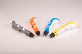 3D Printing Pen1.75mm ABS/PLA Smart 3D Pen Drawing Pen+Free Filament+Adapter Creative Gift For Kids Design Painting