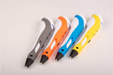 3D Printing Pen1.75mm ABS/PLA Smart 3D Pen Drawing Pen+Free Filament+Adapter Creative Gift For Kids Design Painting