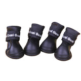 Cute Pet Dog Waterproof Boots Protective Rubber Rain Shoes Candy Colors Booties,Pet Boots Anti Slip Skid Waterproof