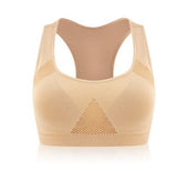 Women Seamless Full Cup Push Up Padded Bra Women's thin Tank Top Vest Crop Top M L XL