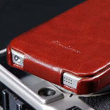 5S Flip Case Original Luxury PU Leather Cover for iphone 5 5S 5g Vintage Full Phone Shell With Buckle FASHION Mobile Phone Case