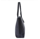 Women PU Leather Handbag,Tote Shoulder Bags, large capacity PU weave bags ,fashion design