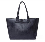 Women PU Leather Handbag,Tote Shoulder Bags, large capacity PU weave bags ,fashion design