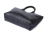Women PU Leather Handbag,Tote Shoulder Bags, large capacity PU weave bags ,fashion design