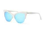 Newest Half-Frame Cat Eye Sunglasses Women Summer Style Sun Glasses Brand Designer Gafas Oculos De Sol UV400
