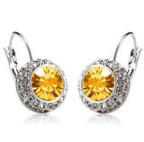Fashion Shiny Full austrian rhinestone Crystal Earring for women