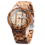 BEWELL Brand Men Wooden Watch New Year Gift Bangle Quartz Watch with Calendar Display role men relogio masculino watches