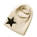 Holiday Sale Free Shipping New Fashion Korean UNISEX Men & Women Star Knit Hat Skull Cap Ski Knit Hat