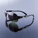 Big size frame UV400 driving sunglasses men brand designer sun glasses for men gradient rimless men sunglasses