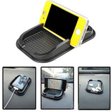 Black Car Dashboard Sticky Pad Mat Anti Non Slip Gadget Mobile Phone GPS Holder Interior Items Accessories