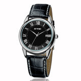 New arrival Original EYKI Man woman leather bracelet watch clear Roma dial