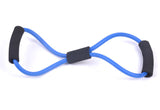 8-shaped chest developer latex chest expander tension device,yoga Tube body bands elastic spring exerciser Resistance Bands