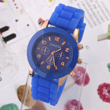 Women's Watch Fashion Silicone Strap candy color watch fashion watch