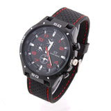Rubber Strap Silicone Watch F1 GT Men's Sports watch women Casual watches Cycling Analog wristwatch