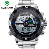 Top Sale WEIDE Men Sports Watch Multi-function Military Watch for Men Quartz Relogio Masculino Analog-Digital