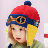 Hot sales Toddlers Cool Baby Boy Girl Kids Infant Winter Pilot Aviator Warm Cap Hat