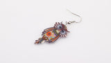 Bonsny Drop Owl Earrings Acrylic Long Big Dangle Earrings News Spring Summer Girls Women Jewelry Accessories Fashion Styles