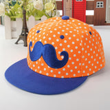 Boys Girls Snapback Caps New Fashion Kids Adjustable Hats Hip-Hop Baseball Children Cap Beard bone casquette gorras planas