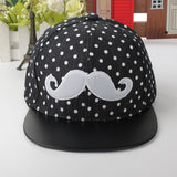 Boys Girls Snapback Caps New Fashion Kids Adjustable Hats Hip-Hop Baseball Children Cap Beard bone casquette gorras planas