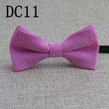 Brand New Children Bow Tie Cute Baby Bowtie Candy Colors Tuxedo Neck tie bow flower Girl Accessory Cotton Kids Bow Ties