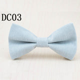 Brand New Children Bow Tie Cute Baby Bowtie Candy Colors Tuxedo Neck tie bow flower Girl Accessory Cotton Kids Bow Ties