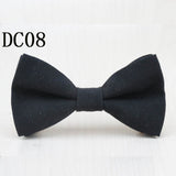 Brand New Children Bow Tie Cute Baby Bowtie Candy Colors Tuxedo Neck tie bow flower Girl Accessory Cotton Kids Bow Ties