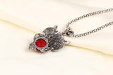 Brand Design New hot Fashion Elegant Anniversary Gift jewelry sets Turquoise owl earrings Pendant Necklace bracelet set 