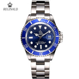 Brand New REGINALD Fashion Watch Men Stainless Steel Man Wrist Watch Waterproof