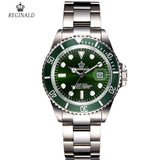 Brand New REGINALD Fashion Watch Men Stainless Steel Man Wrist Watch Waterproof