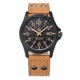 Brand Sport Military Watches Fashion Casual Quartz Watch Leather Analog Men New SOKI Luxury Wristwatch Relogio Masculino