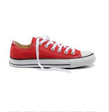 High quality fashion low high women men sneakers lace up canvas women men shoes