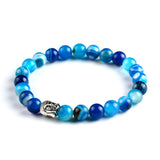 Buddha beads Bracelets Bangles Natural Stone Charm Bracelets For Women and Men Jewelry