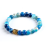 Buddha beads Bracelets Bangles Natural Stone Charm Bracelets For Women and Men Jewelry