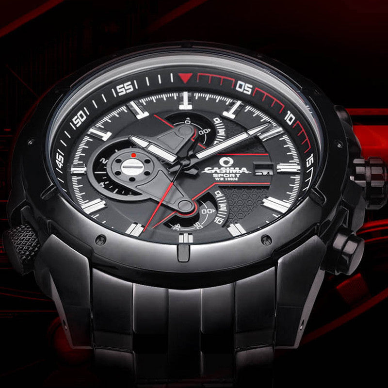 TOP Luxury brand watches men sport multi functional wristwatch Fashion casual men's quartz watch waterproof 100m