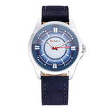 CURREN New Leather Watch Men Luxury Brand Analog Date Display Casual Watch Quartz Watch Men Wristwatch