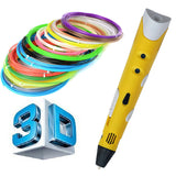 Christmas gift Brand NEW First Generation DIY 3D Printer Pen For Kids AU/US/UK/EU plug With PLA Filament 1.75mm