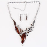 Classic Jewelry Sets Bridal Jewelry High Quality Woman't Necklace Earring Sets Top Elegant New Arrival Christmas Gifts