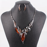 Classic Jewelry Sets Bridal Jewelry High Quality Woman't Necklace Earring Sets Top Elegant New Arrival Christmas Gifts