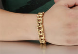 Classical Bicycle Heavy Metal Motorcycle Chain Bracelet Punk Style 316L Stainless Steel Bracelets Bangles For Men Jewelry