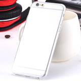 Super Flexible Clear TPU Case For Iphone 6 4.7inch Slim Crystal Back Protect Skin Pure Rubber Phone Cover