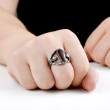 Cool Undertaker Skull Ring Stainless Steel Exclusive sale Jewelry for man and boy