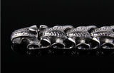 Cool Stainless Steel dragon Grain Bracelets For Men New Arrival Personality Keel Mens Bracelets & Bangles For Man Jewelry