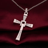 ndant Necklaces For Men Fashion 18K Plated Jewelry Inlay Rhinestones Costume Jewellery
