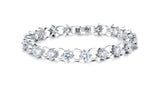 Crystal bracelets for women luxury AAA zirconia bracelet bangle fashion pulseiras created gemstone jewelry girls